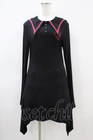 画像: KILL STAR / EN-CRYPTED DRESS L ブラック H-26-04-03-036-SL-OP-KB-ZH