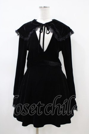 画像: KILL STAR / Emilee Emilee Collar Dress M ブラック H-26-04-03-037-SL-OP-KB-ZH