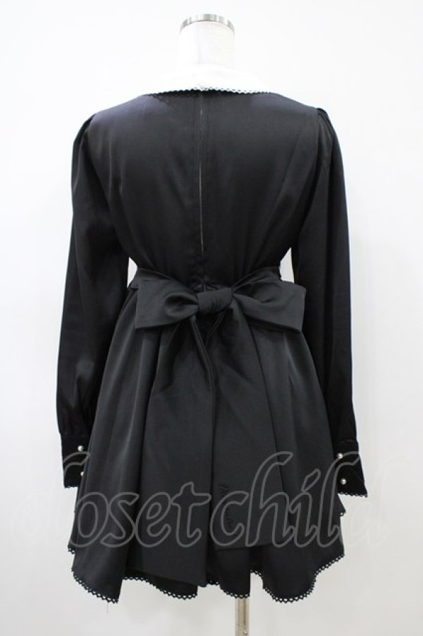 画像2: DimMoire / ゴーストメイド十字ドレス L ブラック H-26-04-03-040-0-OP-KB-ZH (2)