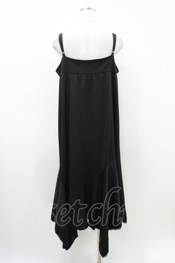 画像2: Candy Stripper / LINGERIE MESH ONE-PIECE  ブラック H-26-04-03-041-PU-OP-KB-ZH (2)