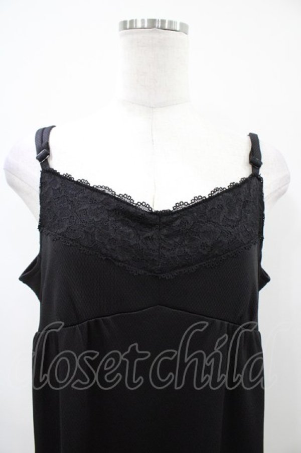 画像3: Candy Stripper / LINGERIE MESH ONE-PIECE  ブラック H-26-04-03-041-PU-OP-KB-ZH (3)