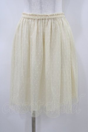 画像: Jane Marple / ドットチュチュスカート  アイボリー H-26-04-03-052-JM-SK-KB-ZH