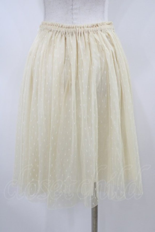 画像2: Jane Marple / ドットチュチュスカート  アイボリー H-26-04-03-052-JM-SK-KB-ZH (2)