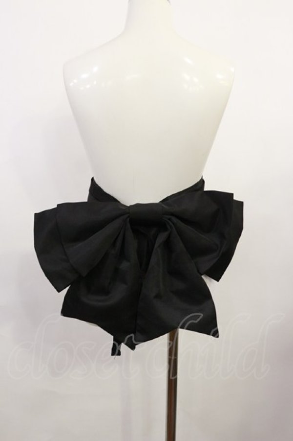 画像2: DearMyLove / 選べるデザインビッグリボン帯 Free ブラック H-26-04-03-1037-EL-ZA-NS-ZH (2)