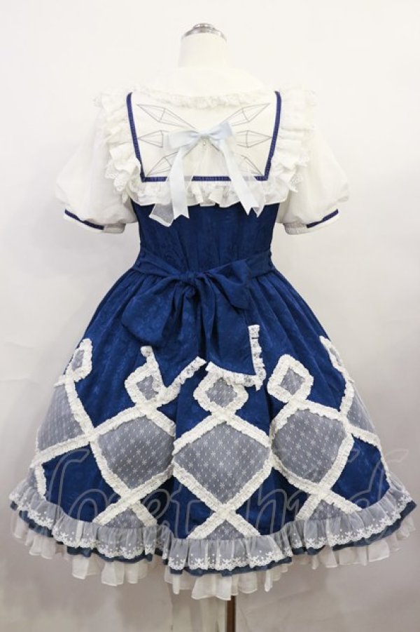 画像3: Hoshibako Works / 東方Project x HoshibakoWorks チルノ パフスリーブワンピース S ブルー H-26-04-03-1005-LO-OP-NS-ZH (3)