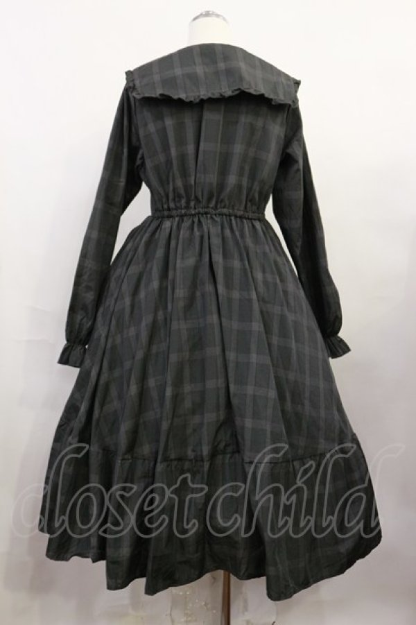 画像2: m petit by misako / TT*AOKチェックOP S グレー H-26-04-03-1006-LO-OP-NS-ZH (2)