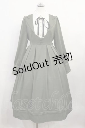 画像: Amavel / Gentle Lady ミドル丈ワンピース Free カーキ H-26-04-03-1008-CA-OP-NS-ZH