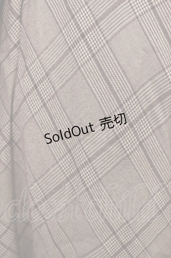 画像3: Favorite / チェックワンピース XL ブラウン H-26-04-03-1011-LO-OP-NS-ZH (3)