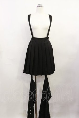 画像: Amavel / Rockin' Girl レッグカバー付きスカパン Free ブラック H-26-04-03-1022-CA-SK-NS-ZH