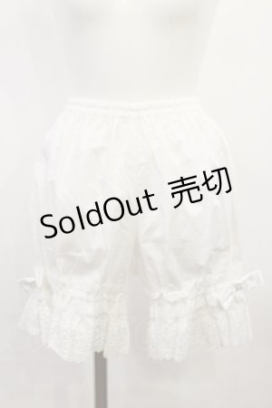 画像: ALICE and the PIRATES / A/Pトーションレースドロワーズ Free オフ白 H-26-04-03-1023-PA-PA-NS-ZH