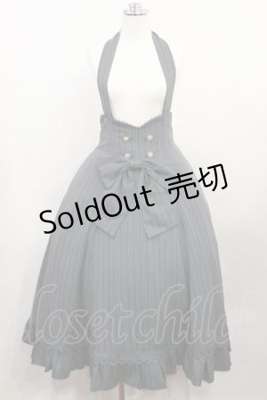 画像: Forest Wardrobe（海外ロリータブランド） / South of the Forest ホルターネックスカート L ブルー H-26-04-03-1003-LO-SK-NS-ZH