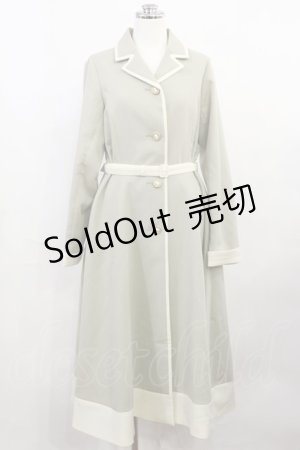 画像: an another angelus / カメオ釦バイカラーコート【洗える】 Free L/GR×W H-26-04-03-1034-CA-CO-NS-ZH