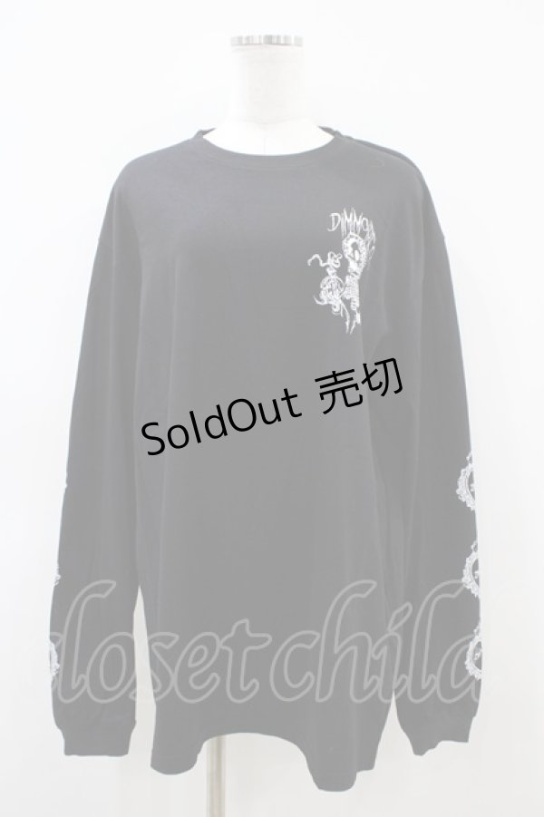 画像1: DimMoire / Baby SkullロゴロンT  ブラック H-26-04-03-061-0-TO-KB-ZH (1)