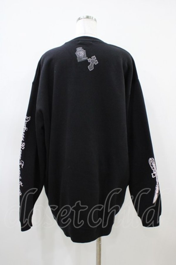 画像2: DimMoire / The Coffin Cakeスウェット【Cake with×DimMoire】  ブラック H-26-04-03-062-0-TO-KB-ZH (2)