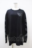 画像1: Candy Stripper / コジコジの名？台詞 L/S TEE  ブラック H-26-04-03-063-PU-TO-KB-ZH (1)