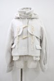 画像1: merry jenny / milk shaggy Duffle Coat  オフホワイト H-26-04-03-068-LO-CO-KB-ZH (1)