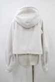 画像2: merry jenny / milk shaggy Duffle Coat  オフホワイト H-26-04-03-068-LO-CO-KB-ZH (2)