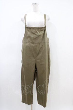 画像: Jane Marple Dans Le Salon / テーパードサロペットパンツ  カーキ H-26-04-03-007-JM-PA-KB-ZH