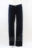 画像1: Jane Marple Dans Le Salon / コットンベルベットパンツ  ネイビー H-26-04-03-012-JM-PA-KB-ZH (1)