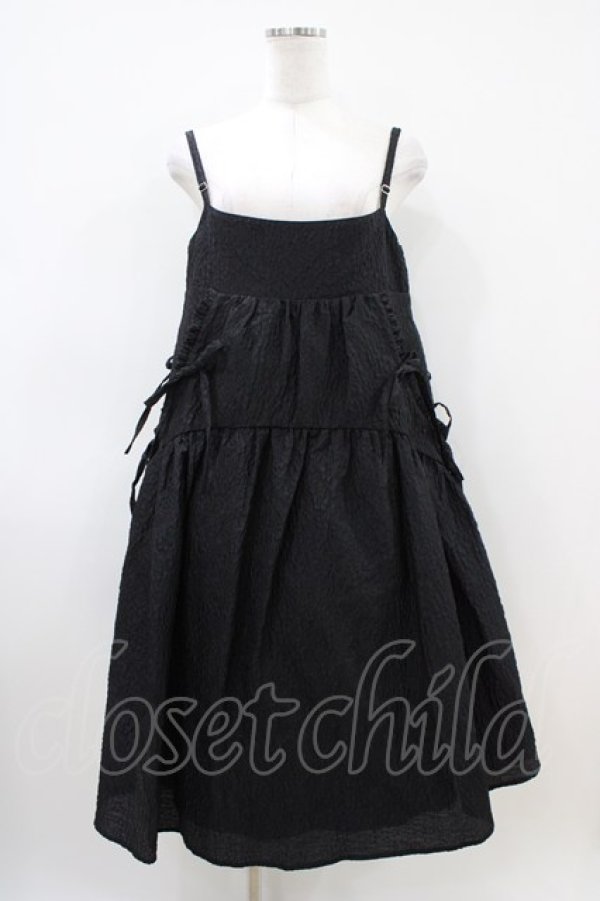 画像1: Candy Stripper / SWEET THINGS CAMISOLEワンピース  ブラック H-26-04-03-024-PU-OP-KB-ZH (1)