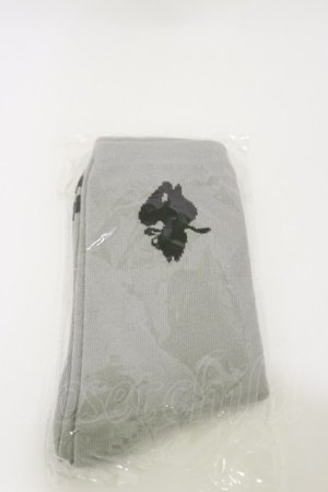 画像: NieR Clothing / 靴下  グレー H-26-04-04-005-PU-ZA-AK-ZH