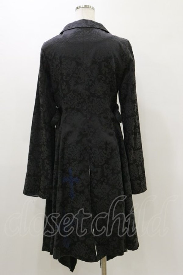 画像2: h.naoto Blood / ジャガードジャケット  黒 H-26-04-04-044-HN-JA-AK-ZH (2)