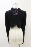 画像2: FRILL / バック刺繍ボレロ  黒 H-26-04-04-007-HN-TO-AK-ZH (2)
