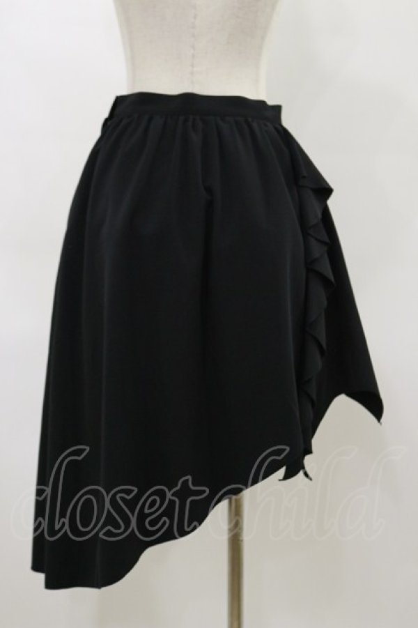 画像2: PEACE NOW / アシメスカート  黒 H-26-04-04-054-PU-SK-KB-ZH (2)