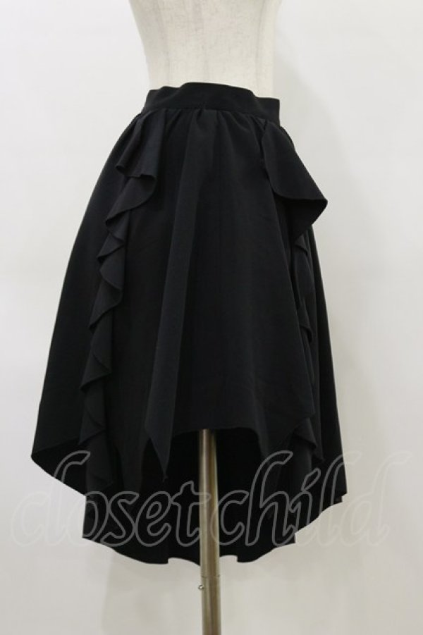 画像3: PEACE NOW / アシメスカート  黒 H-26-04-04-054-PU-SK-KB-ZH (3)