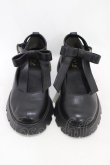 画像1: Fi.n.t / ビッグリボン厚底パンプス L/24.5cm~25cm BLACK H-26-04-04-1001-CA-SH-NS-ZH (1)