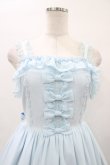 画像4: Angelic Pretty / プリンセスジュエリージャンパースカート（別珍） Free サックス H-26-04-04-1035-AP-OP-NS-ZH (4)