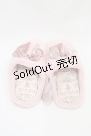 画像: m petit by misako / AMRSバラリボン 23cm~25cm ピンク H-26-04-04-1004-LO-ZA-NS-ZH