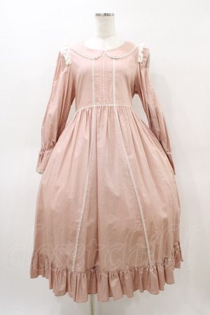 画像: Maria pipi / コットンフラットレースドレス Free ピンク H-26-04-04-1042-EL-OP-NS-ZH