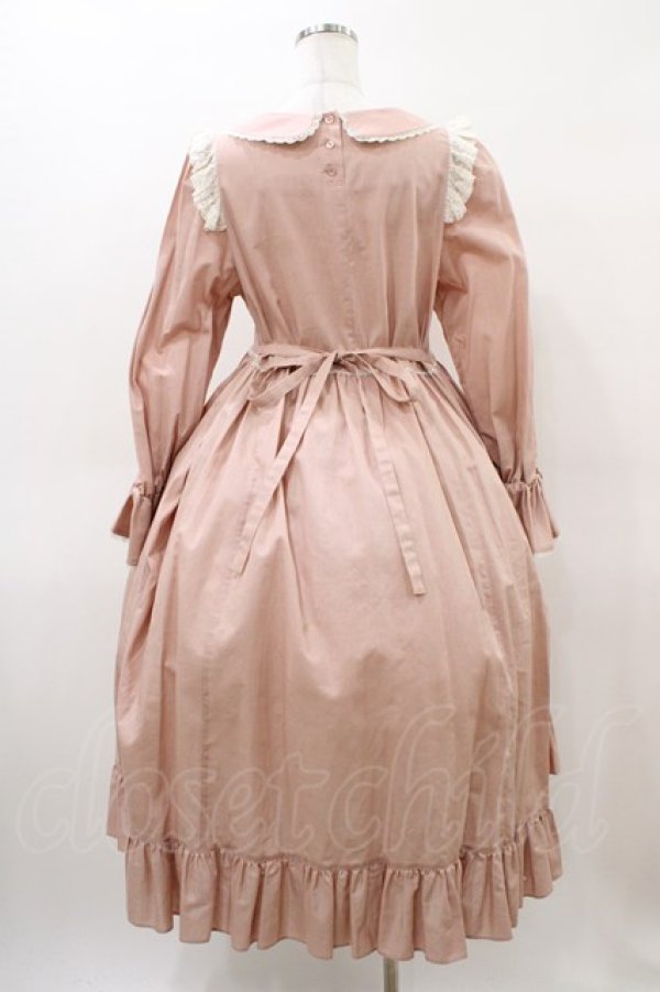 画像2: Maria pipi / コットンフラットレースドレス Free ピンク H-26-04-04-1042-EL-OP-NS-ZH (2)