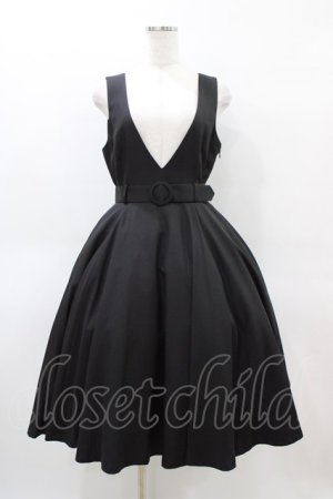 画像: NO.S PROJECT / リノン・ワンピース M ブラック H-26-04-04-1045-LO-OP-NS-ZH