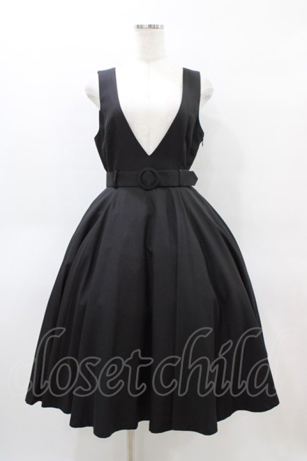 画像1: NO.S PROJECT / リノン・ワンピース M ブラック H-26-04-04-1045-LO-OP-NS-ZH (1)