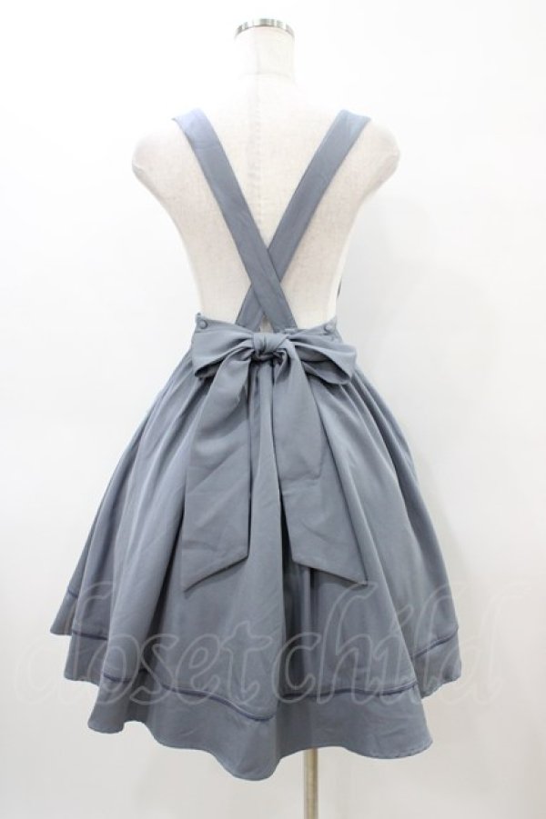 画像2: Amavel / Infirmiere Classiqueエプロンスカート(ミドル) Free サックス H-26-04-04-1047-CA-SK-NS-ZH (2)