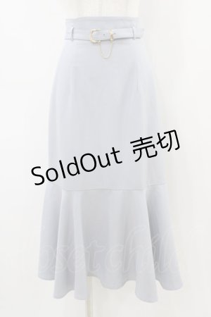 画像: an another angelus / ゴールドバックルベルト付きマーメイドスカート Free GRAY H-26-04-04-1051-CA-SK-NS-ZH