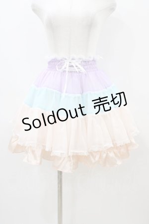 画像: Lunatic Lemony Lollipop / スカートセット Free ピンク/サックス/ラベンダー H-26-04-04-1053-LO-SK-NS-ZH