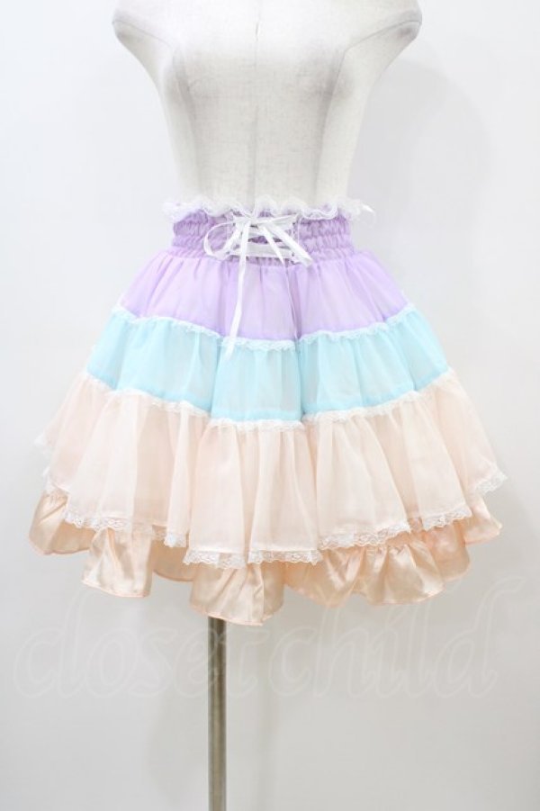 画像1: Lunatic Lemony Lollipop / スカートセット Free ピンク/サックス/ラベンダー H-26-04-04-1053-LO-SK-NS-ZH (1)