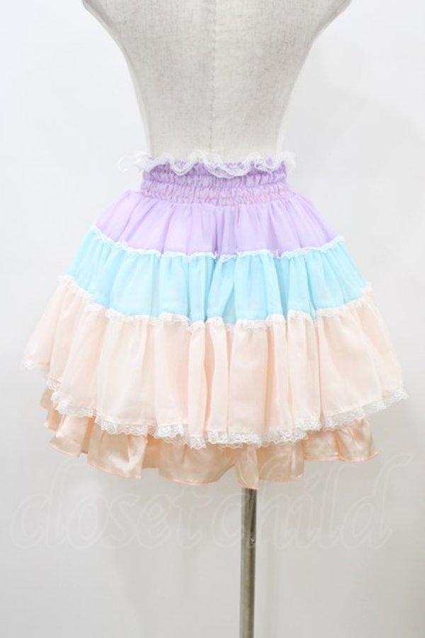 画像2: Lunatic Lemony Lollipop / スカートセット Free ピンク/サックス/ラベンダー H-26-04-04-1053-LO-SK-NS-ZH (2)
