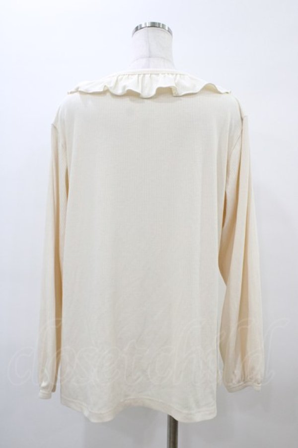 画像2: m petit by misako / ルームカーディガン M アイボリー H-26-04-04-1060-LO-TO-NS-ZH (2)