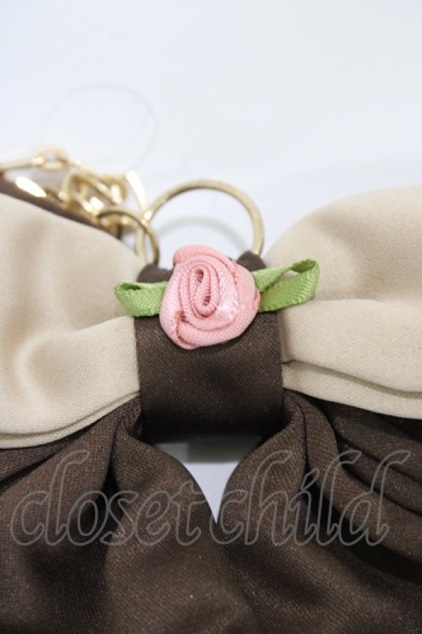 画像2: m petit by misako / NINA’sコラボバッグチャーム  ブラウン H-26-04-04-1007-LO-ZA-NS-ZH (2)