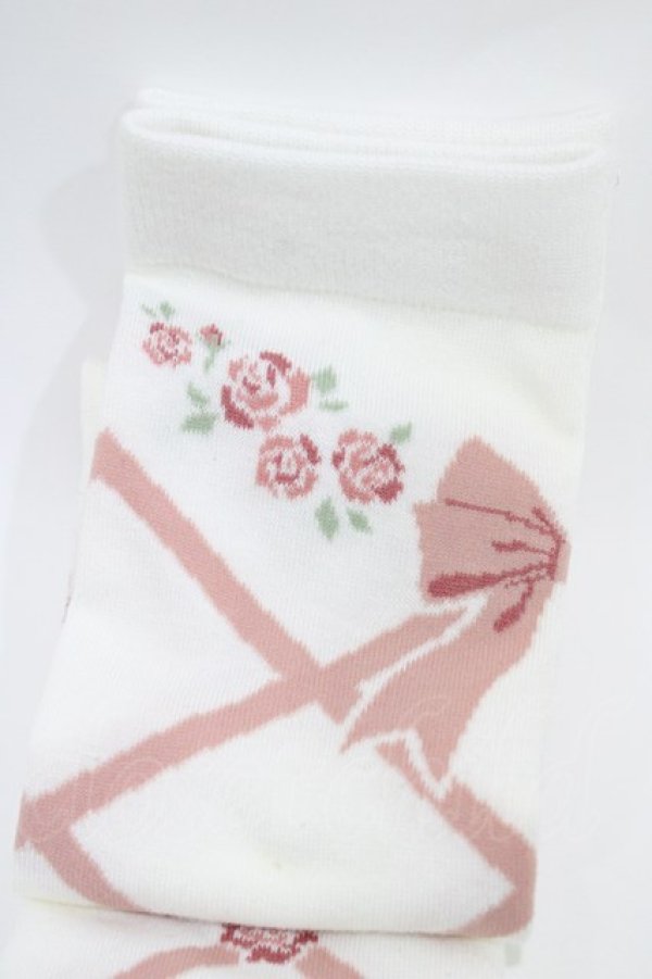 画像2: m petit by misako / ECAMOVKNIアミアゲ  オフ/ピンク H-26-04-04-1008-LO-ZA-NS-ZH (2)