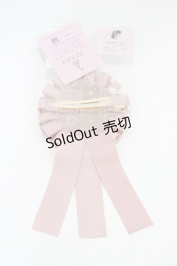 画像2: m petit by misako / AM*NIロゼッタCL  ピンク H-26-04-04-1009-LO-ZA-NS-ZH (2)