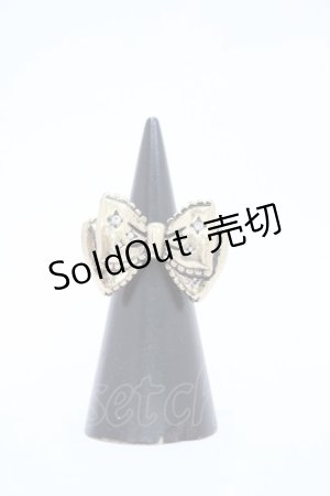 画像: axes femme kawaii / リボンリング Free Aゴールド H-26-04-04-1012-AX-AC-NS-ZH