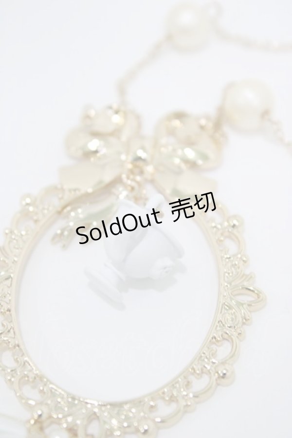 画像3: Eri Aino's collaboration / マノンローズ ティーカップネックレス  ゴールド H-26-04-04-1014-PU-AC-NS-ZH (3)