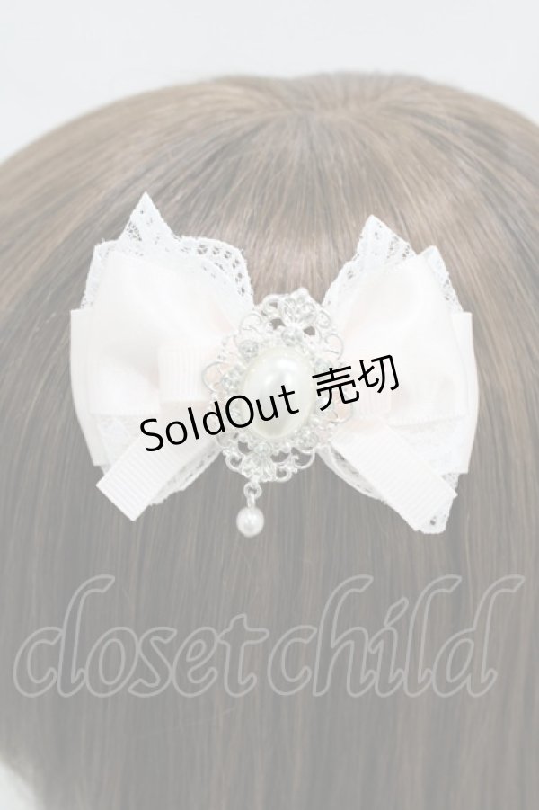 画像2: Princess Flower Garden / KRS*ストーンヘアピン  ピンク H-26-04-04-1015-PU-AC-NS-ZH (2)