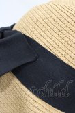 画像3: F&A / リボン付きハット  BEIGE H-26-04-04-1018-LO-AC-NS-ZH (3)