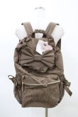 画像1: m petit by misako / TT*AMリボンフラップ  ブラウン H-26-04-04-1026-LO-BG-NS-ZH (1)